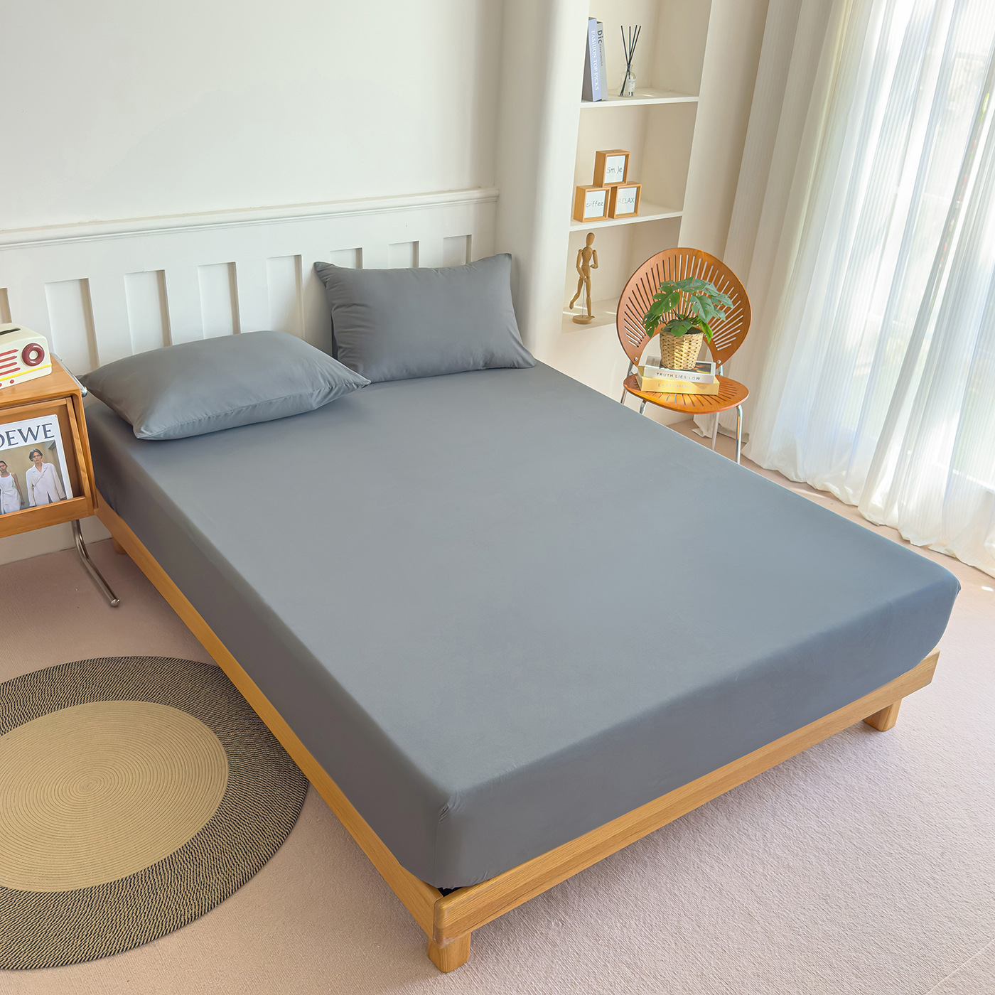 Cross-border engrosamiento cama abrasiva cama cama cama cama cubierta de lavado al por mayor estera cubierta protectora Memons pintura caliente personalizada fábrica de fuente image 16