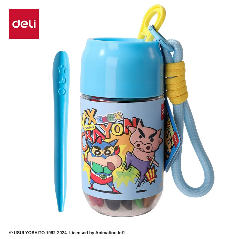 LB906-24_24 цвет карандаш маленький новый треугольный стержень пластиковый карандаш (24 цвета/барабан)