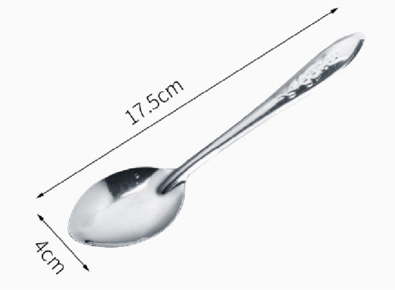 Vajilla portátil de estilo coreano 410 cuchara de acero inoxidable Tenedor de dos piezas viajes al aire libre estudiante camping vajilla cuchara Tenedor