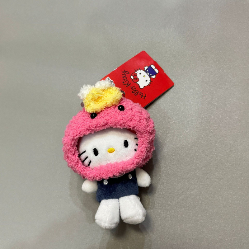 新しいハローキティかわいい人形サイド座りハローキティキティバッグペンダントペンダント人形人形ペンダント|undefined