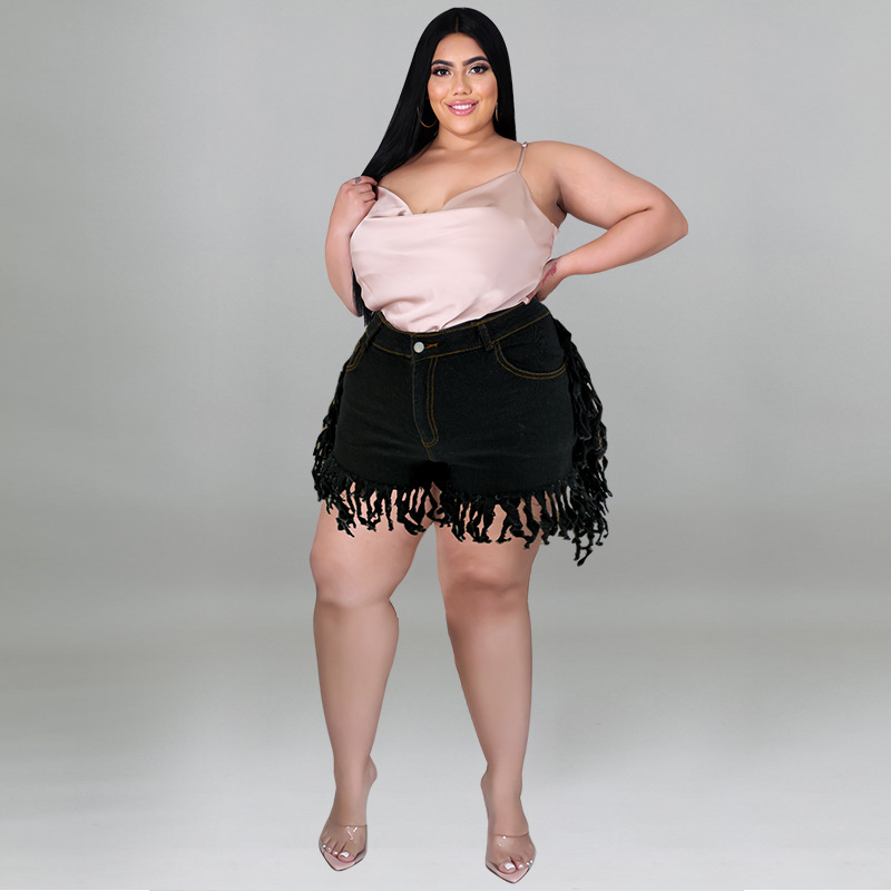 Women's Clothing Women's Sexy Tassel Denim Shorts Style Fashion For Formal & Casual For Women Sexy Tassel Denim Shorts_ecoleips.com