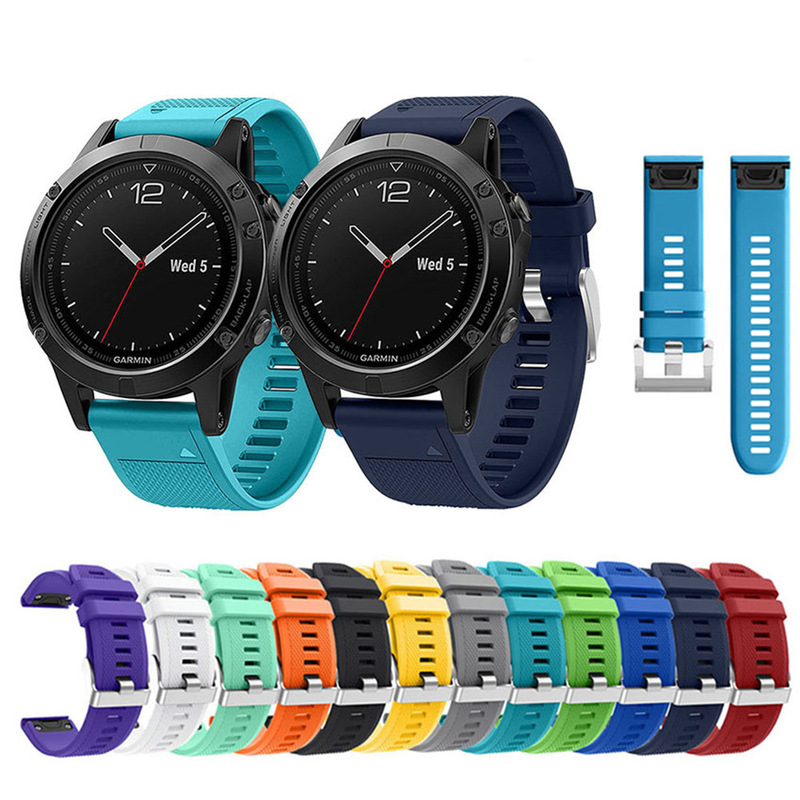 For Jiaming Fenix 5 Silicone Quick-release Strap Fenix7 6Pro 5 945 935 s60/s62 Wristband