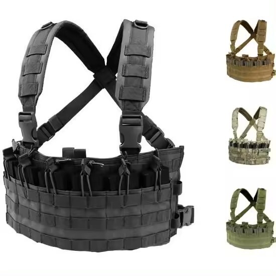 Customized Tactical Vest Outdoor Combat Safety Vest Tactical Vest Tactical Chest Rig Belly Pouch Equipment