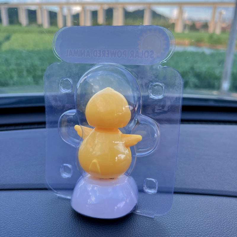 汽车太阳能摆件卡通车载装饰饰品创意摇头可爱公仔礼品 厂家直销详情10