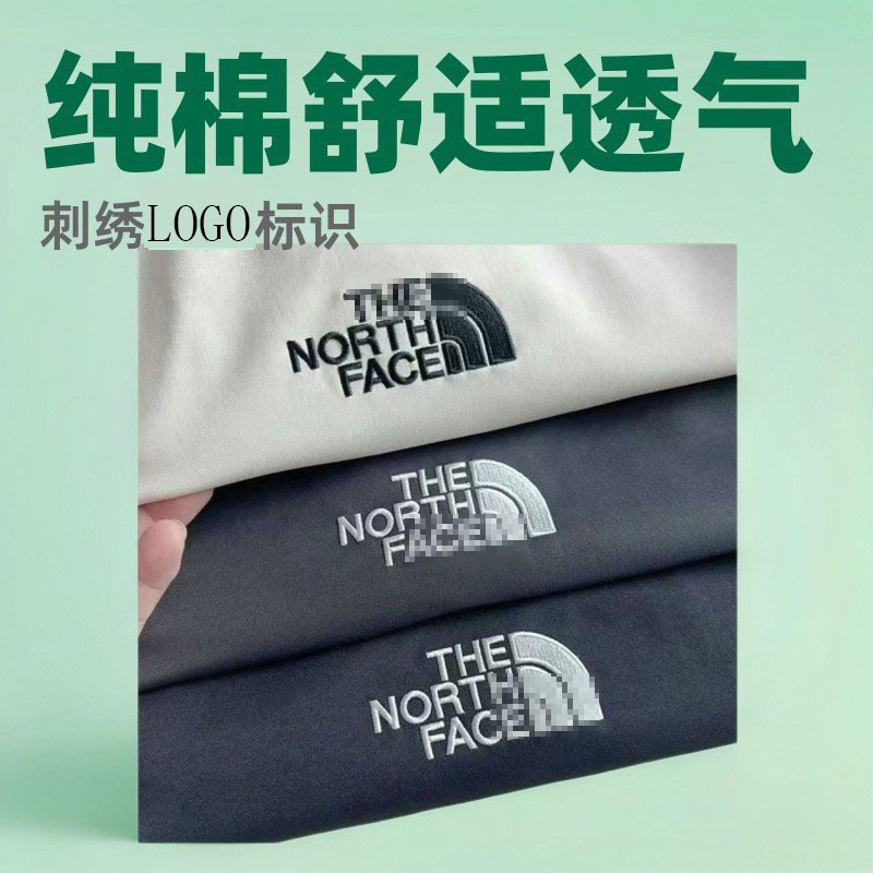 Original the North Face Pure Cotton Embroidered Short-Sleeve T-Shirt, Crew Neck, Unisex, Breathable, Casual, Trendy, Summer, Factory Wholesale Original the North Face Pure Cotton Embroidered Short-Sleeve T-Shirt, Crew Neck, Unisex, Breathable, Casual, Trendy, Summer, Factory Wholesale