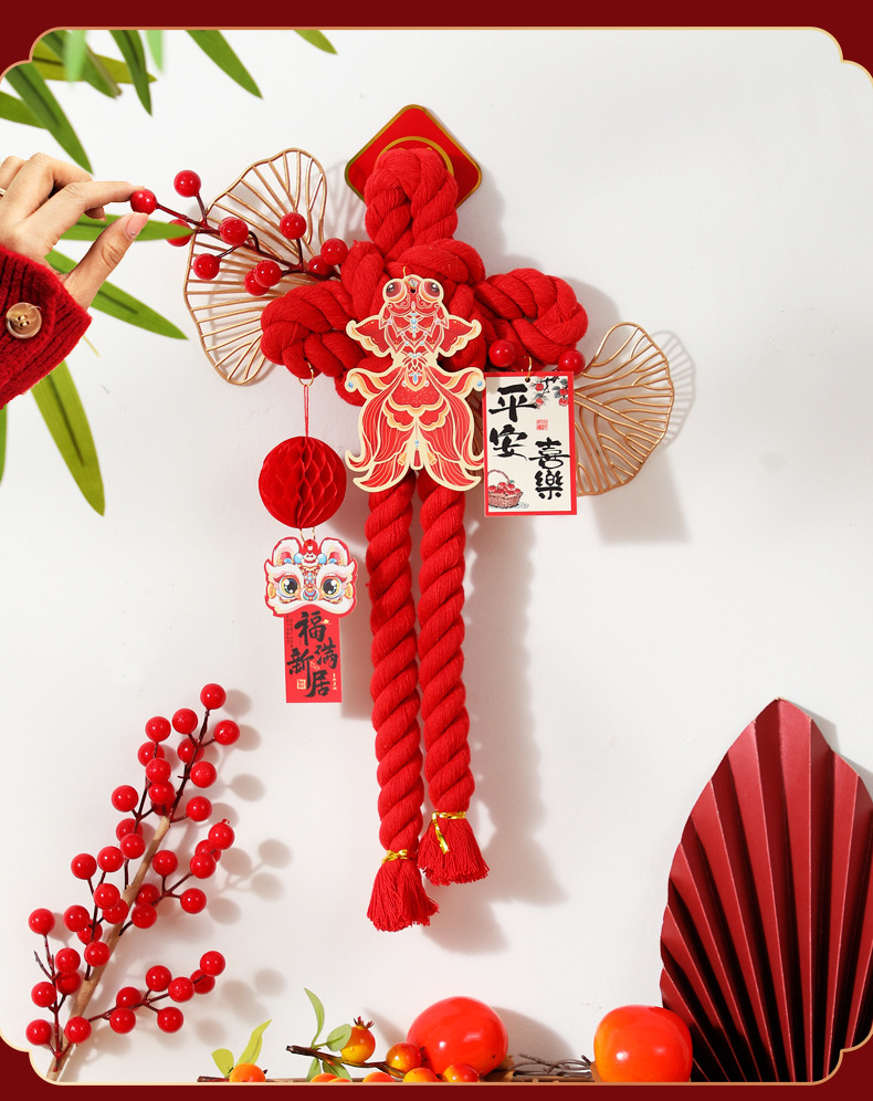 红色万字结详情_06