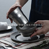 Qingfang Production Institute Stainless Steel Retro Date Make Old Industrial Wind Cooker Disc Chamber Cake Cake Cake Cake Cake