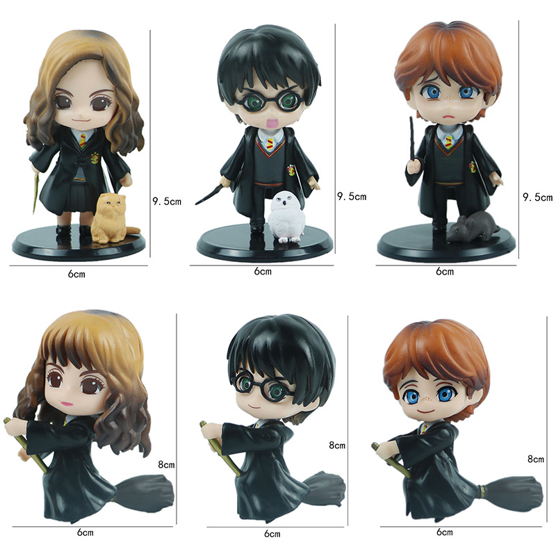 Harry Potter periférico hecho a mano modelo Herron personaje cuadro ciego muñeca decoración colección