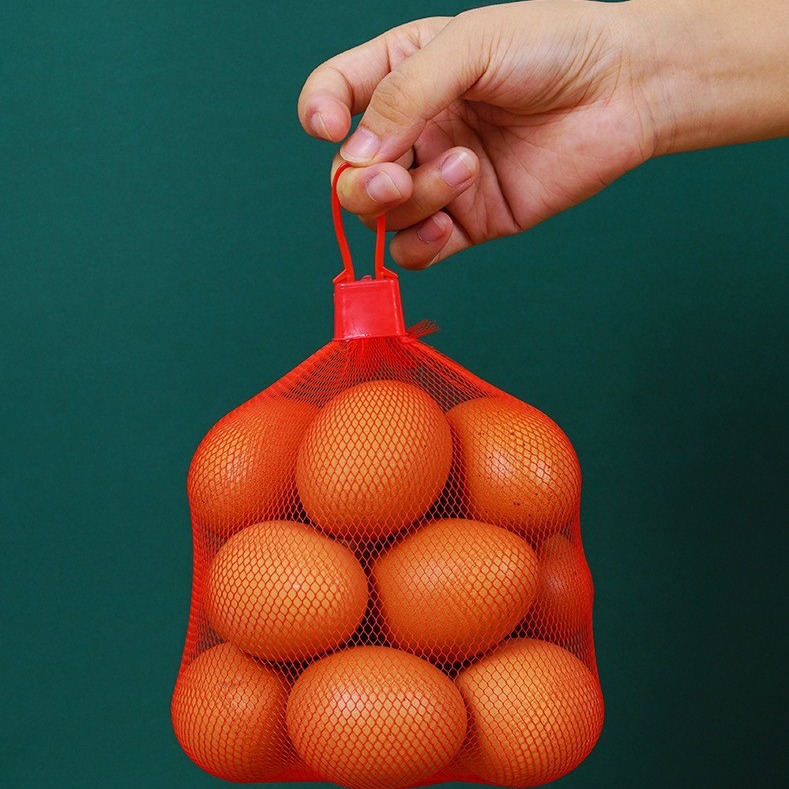 鸡蛋网兜水果网兜水果火腿肠食品西瓜生姜螃蟹塑料网袋子批发包邮