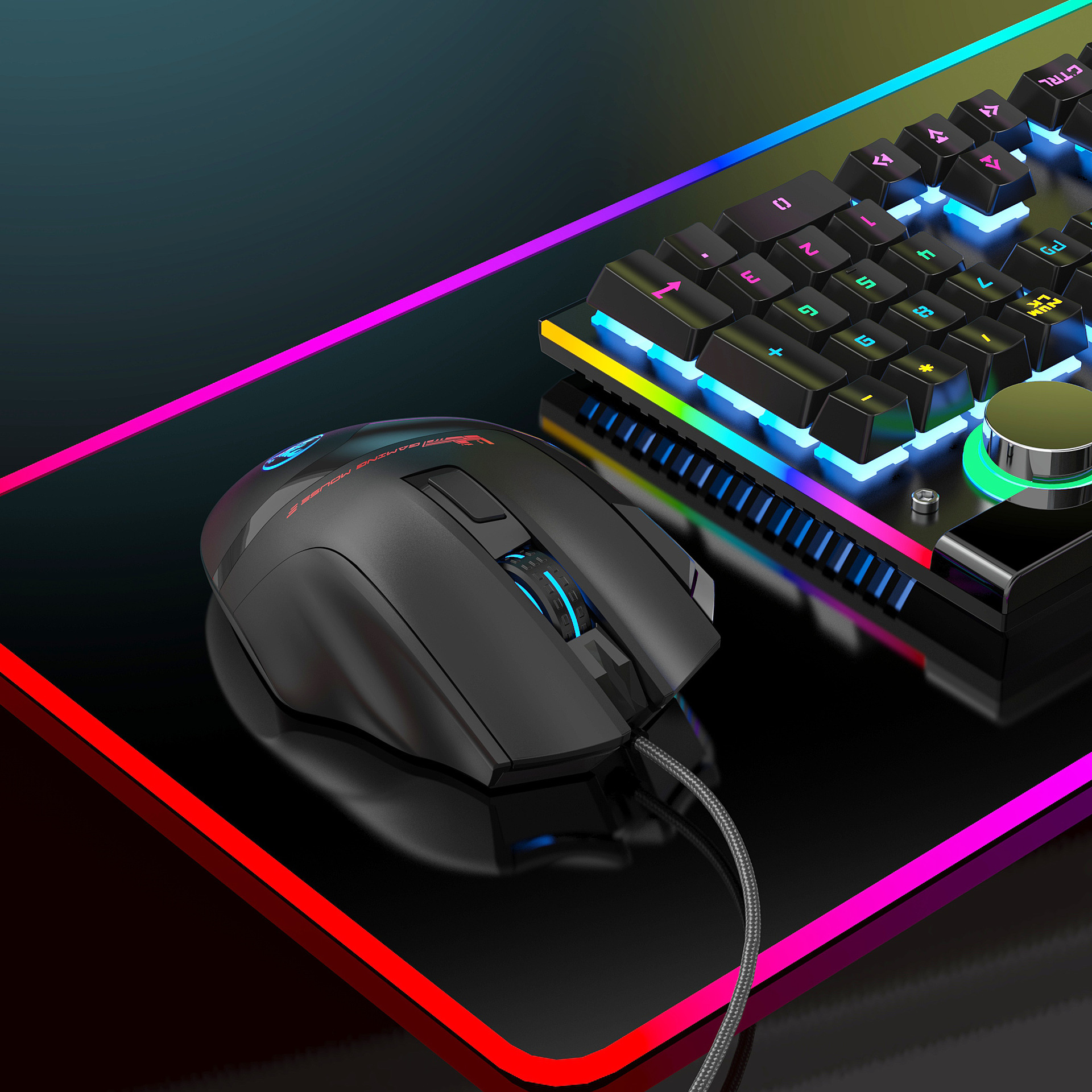 9D Macro Programming RGB Illumination 7200dpi Gaming Mouse_voghion.com