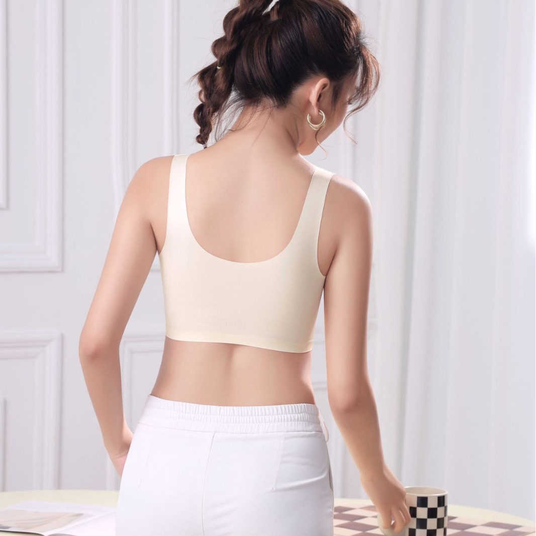 Venta directa de fábrica Comercio electrónico transfronterizo Sudeste de Asia Vietnam Tailandia Tazas fijas para mujeres Sujetador de colección lateral delgado sin costuras