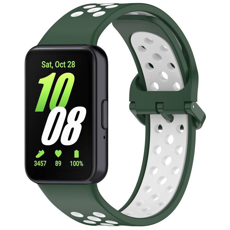 xDfind Bicolor Silicone Breathable Band para Samsung Galaxy Fit 3