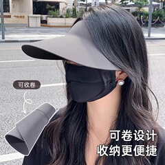 サンハット夏の新しいシームレスな UV 日焼け止め帽子女性のアウトドアスポーツ空のトップサンハット抗 UV