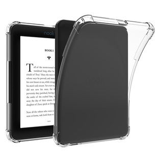 Protective Cover for Barnes Nook Glowlight 4/4E E-book Reader Airbag Anti-drop Transparent Case
