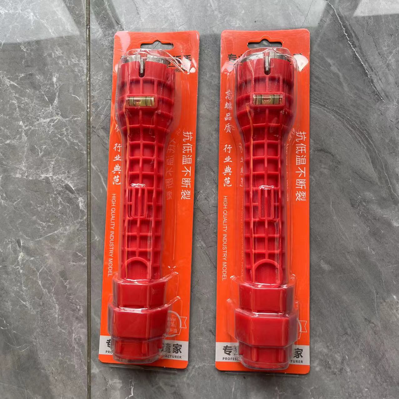 Llave para Fregadero y Grifo de Plástico de Ingeniería y Aleación, Multifuncional, para Válvula de Ángulo