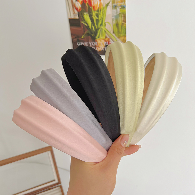Cloth Material Basic Simple Style Classic Style Women's Solid Color Cloth Hair Band