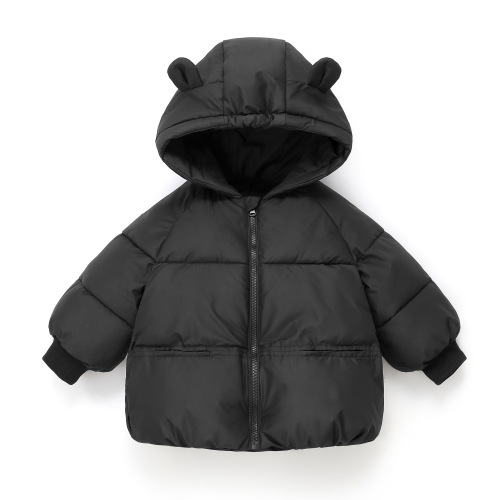  New Children's Down and Cotton Jacket Autumn and Winter Thick Baby Middle and Small Children's Outerwear Cotton Coat Korean Version for Boys and Girls Fashion