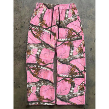 美式潮牌嘻哈工装休闲裤男士夏季新款高街宽松潮流阔腿运动长裤子