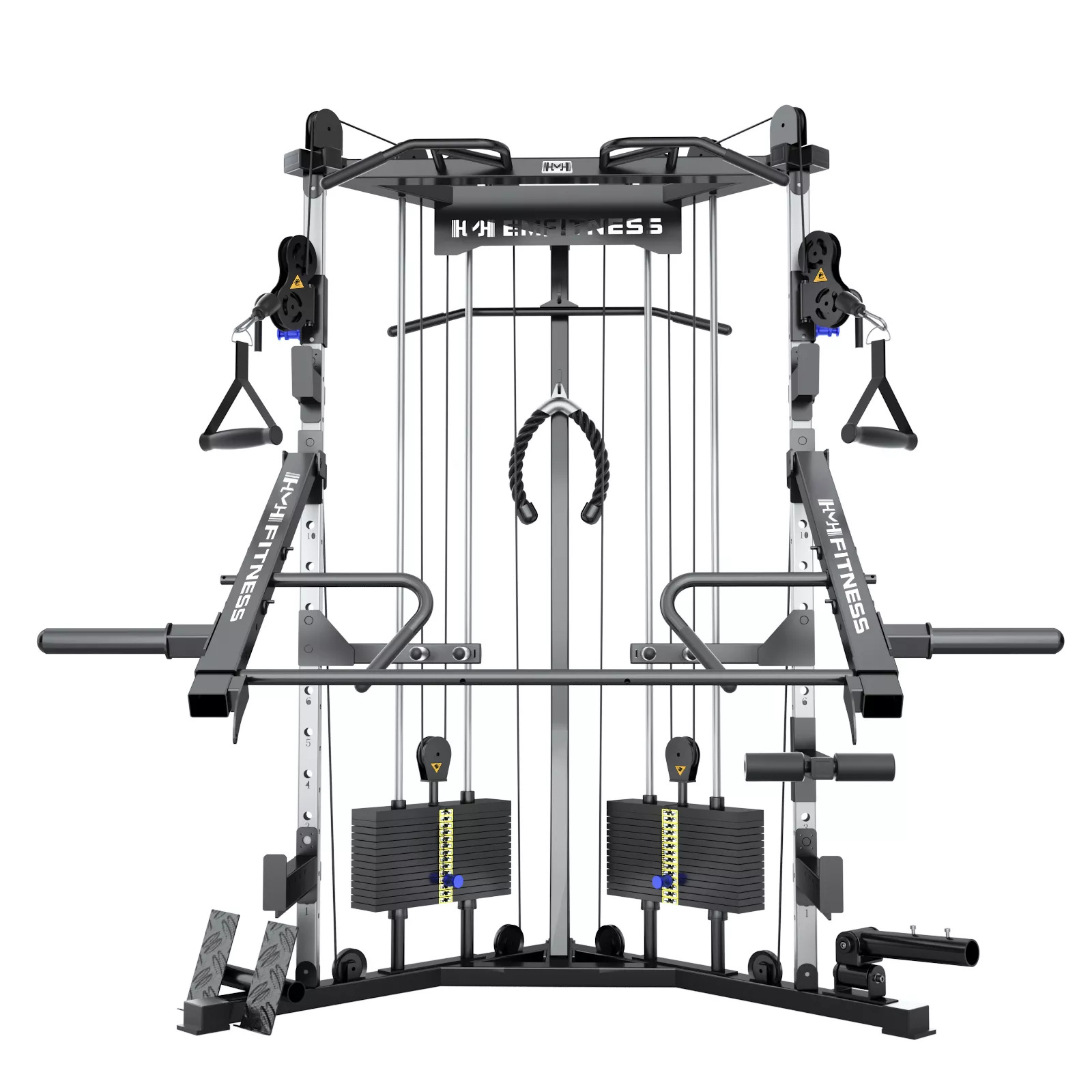 Entrenador de pájaros pequeños para ejercicios de fitness multifuncional para el hogar dispositivo de entrenamiento integral para el hogar dispositivo de abrazadera de pecho combinación de marco de cuclillas