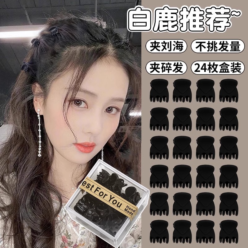 Cabeza de princesa sensación alta pequeña abrazadera de agarre lateral de la mujer frisa temperamento broche broche pequeña broche tocado