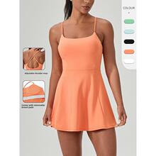 C 39142 Women's Summer Fitness Tennis Dress ������������ȹ