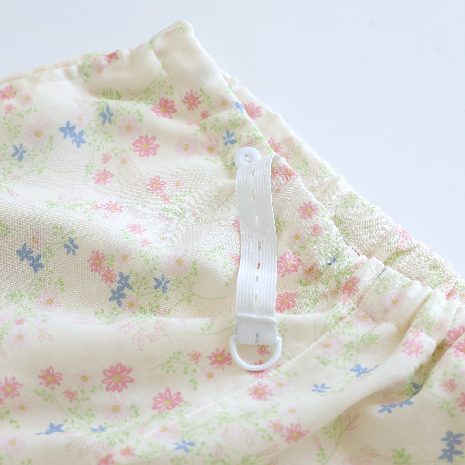 Bamboo Fiber Confinement Clothes for Pregnant Women, Postpartum Nursing Clothes with Breast Pads, Breathable Cotton Gauze Long-Sleeved Home Clothes, Pajamas, Nursing Clothes