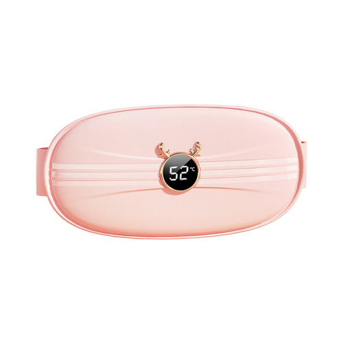 Women's New Menstrual Relief Heating Waist Belt with Abdominal Vibration Heating Gadget, Heat Therapy Electric Massage Waist Support