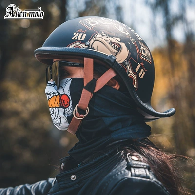 Half Helmet Electric Motorcycle Motorcycle – Car helmet