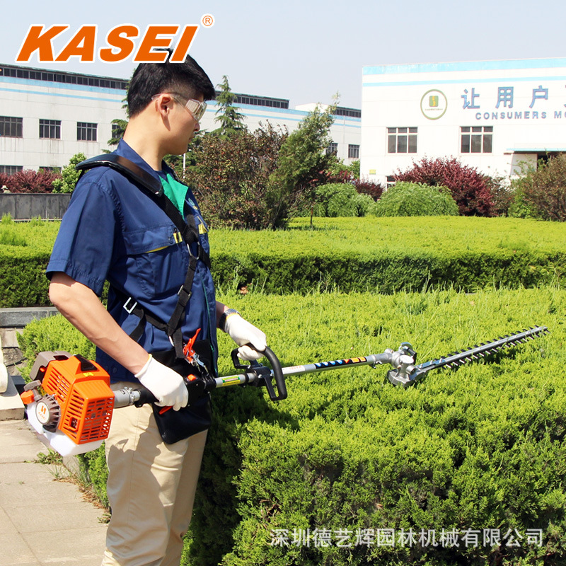 华盛科赛宽带绿篱机KS375K多功能宽带绿篱剪园林高枝剪篱笆修枝剪