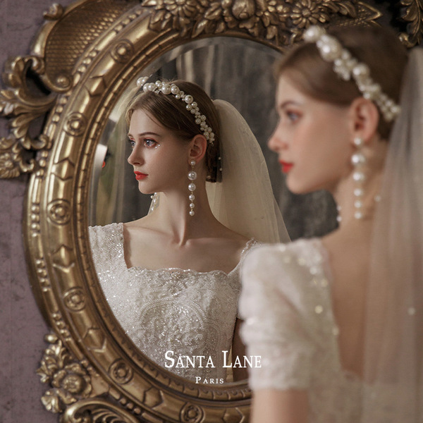 Wedding dress 2025 new temperament bride small retro temperament…