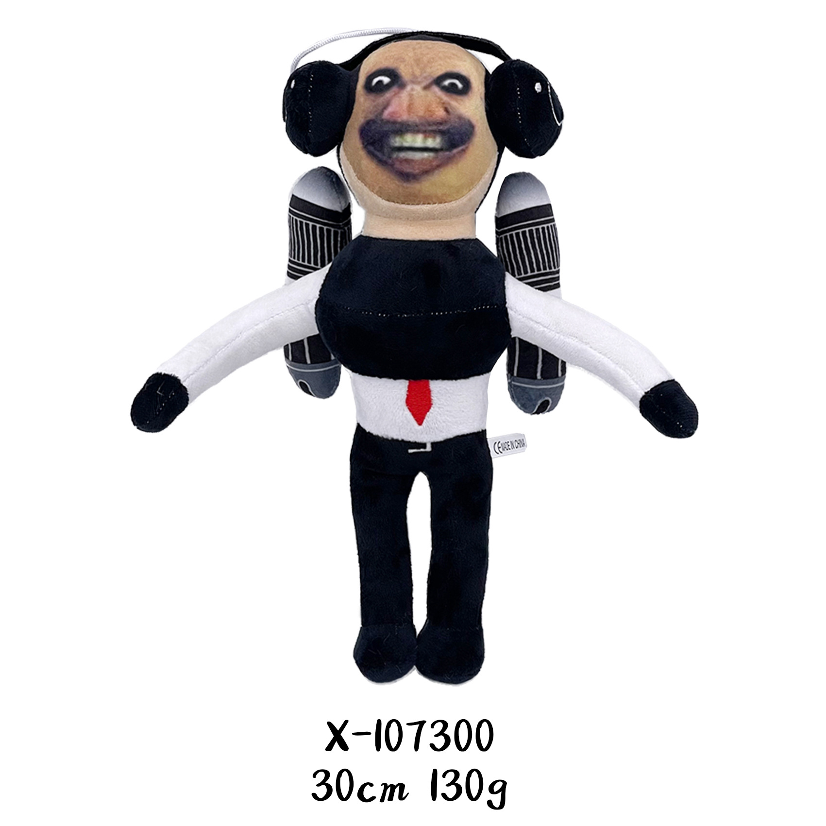 Hombre de baño toilet skibidi transfronterizo vs hombre de vigilancia Muñeca de audio Muñeca Juguete de peluche Spot