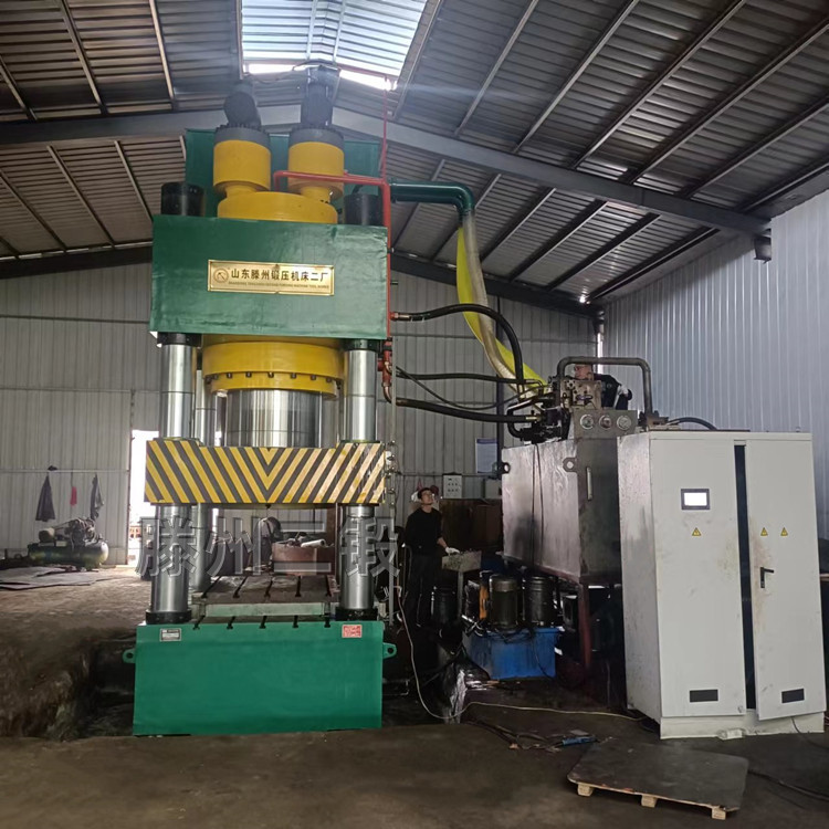 四柱液压机 大型薄板封头拉伸油压压力机Y28-800T 起草零配件压装