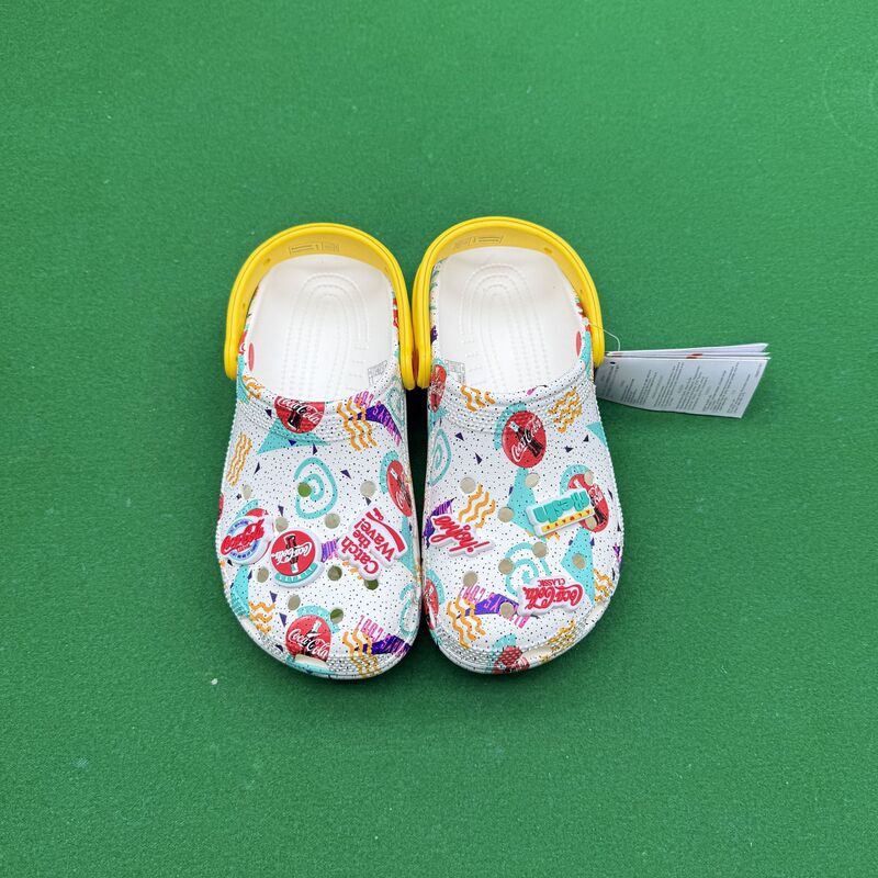 New style transfer-printed cola hole shoes, outdoor parent-child sandals, wholesale New style transfer-printed cola hole shoes, outdoor parent-child sandals, wholesale