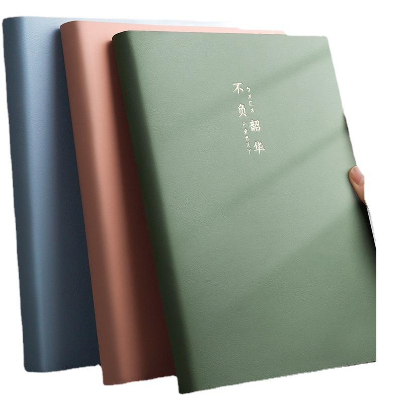B5 cuaderno engrosado artístico exquisito ins estilo simple cuaderno de cuero estudiante postgrado examen de ingreso bloc de notas en stock al por mayor