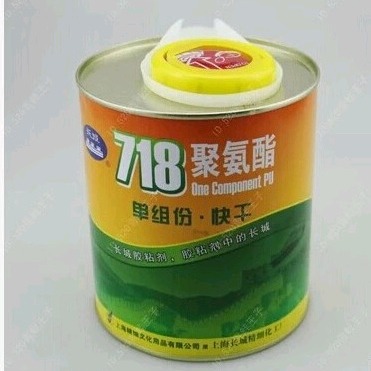 长城718/717聚氨酯快速胶粘剂金木雕贴金箔银箔胶水胶膜柔