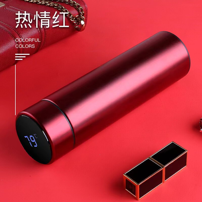 スマート温度測定魔法瓶カップ ogo304 ステンレス鋼ビジネスギフトメンズティーカップポータブルポットハイエンド|undefined