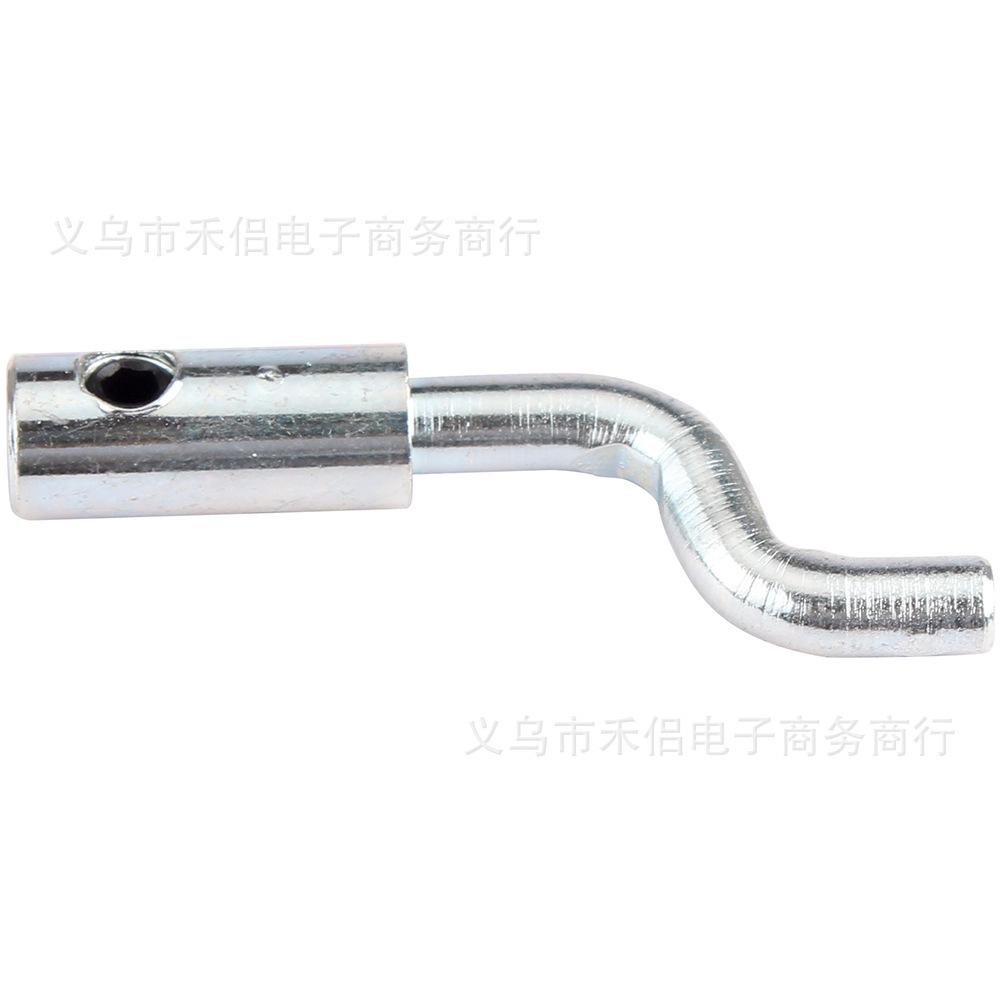 3 adjustable Z-shaped elbow throttle and brake cable ends for lawn mowers, mini bikes, go-karts, and dog scooters