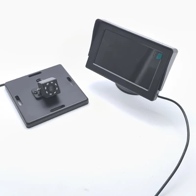 Cross-Border Popular Baby Monitoring Car Display Screen Cvbs Camera 4.3inch Desktop Car Lcd Monitor (Car display)