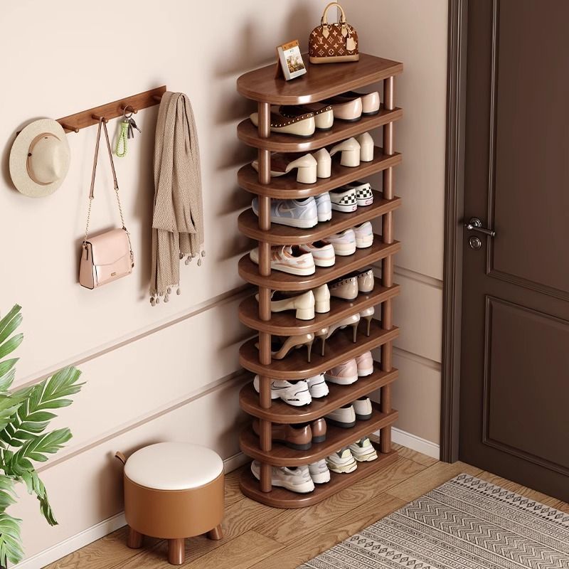 Doorway Shoe Rack Household Multi-Layer Entry Small Narrow Storage Rack Rental House New Model 2025 New Simple Shoe Cabinet