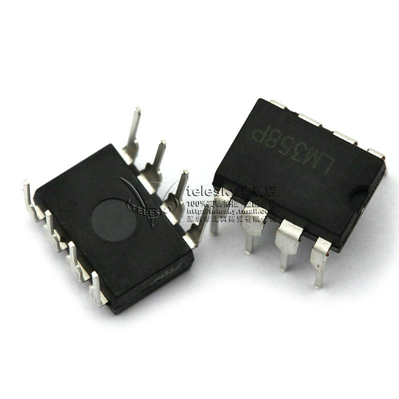 [Telesky] операционный усилитель lm358p LM358 dip-8 микросхем (10)