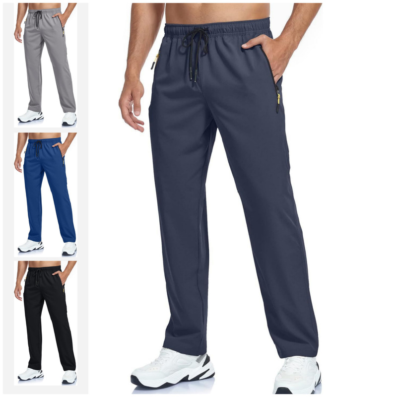 New cross-border men's lightweight hiking pants, breathable, quick-drying, waterproof, suitable for fishing, running, sports, and jogging, in stock