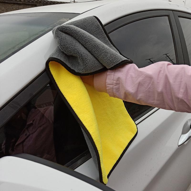 자동차 세척 타월 대형 자동차 세차 타월 강력한 물 흡수력 두꺼운 털이 없는 가정용 자동차 세척 타월 세차장 제품