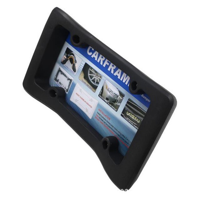 in stock EVA Shot High Density High Rebound Anti-collision License Plate Frame EVA Foam Anti-chemical Tear-resistant License Plate Frame