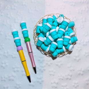 Cross-Border Best-Selling 3D Stereo Imitation Big-Name Silicone Cartoon Focus Beads Loose Beads Factory Wholesale
