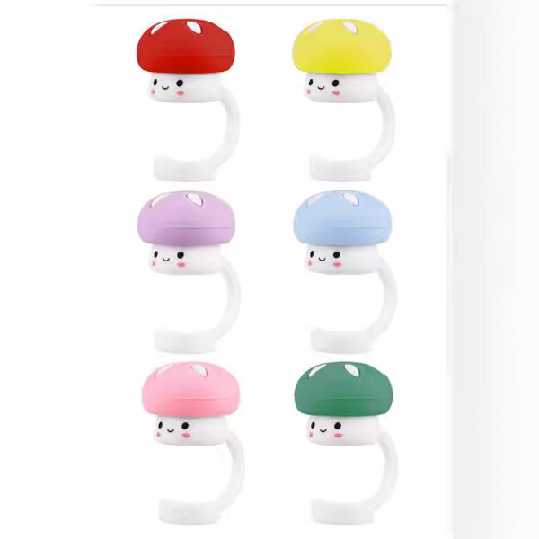 300 cactus con lazo de silicona spot, tapa de paja de flor de begonia de fresa, se adapta a 10mmstyle Stanley