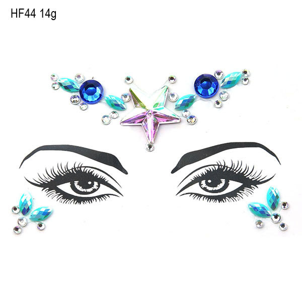 Crystal face sticker ˮü걦ʯ곧