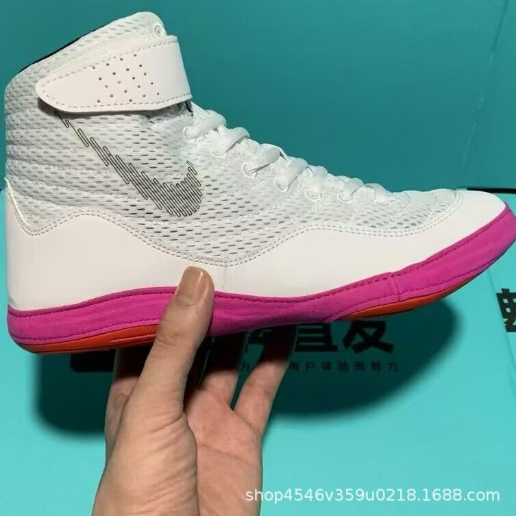Putian Pure Original Inflict Se Oly High-Top Retro Cultural Wrestling Shoes, Non-Slip and Wear-Resistant Comprehensive Training Shoes