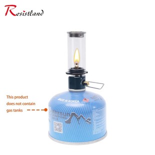 Cross-Border Lighting Candle Lamp Outdoor Portable Camping Tent Gas Lantern Camping Lamp Starry Sky Camping Lamp