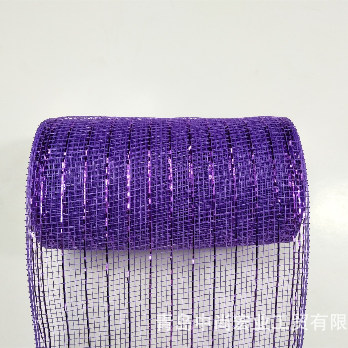 节日气氛装饰网纱丝带DIY卧式房间装饰彩带包装带尺寸15公分X10码