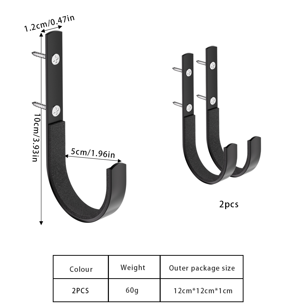 Estante de gancho metálico multifuncional, estante de almacenamiento de pinzas para bicicletas, dormitorio, sala de estar, almacenamiento de pared